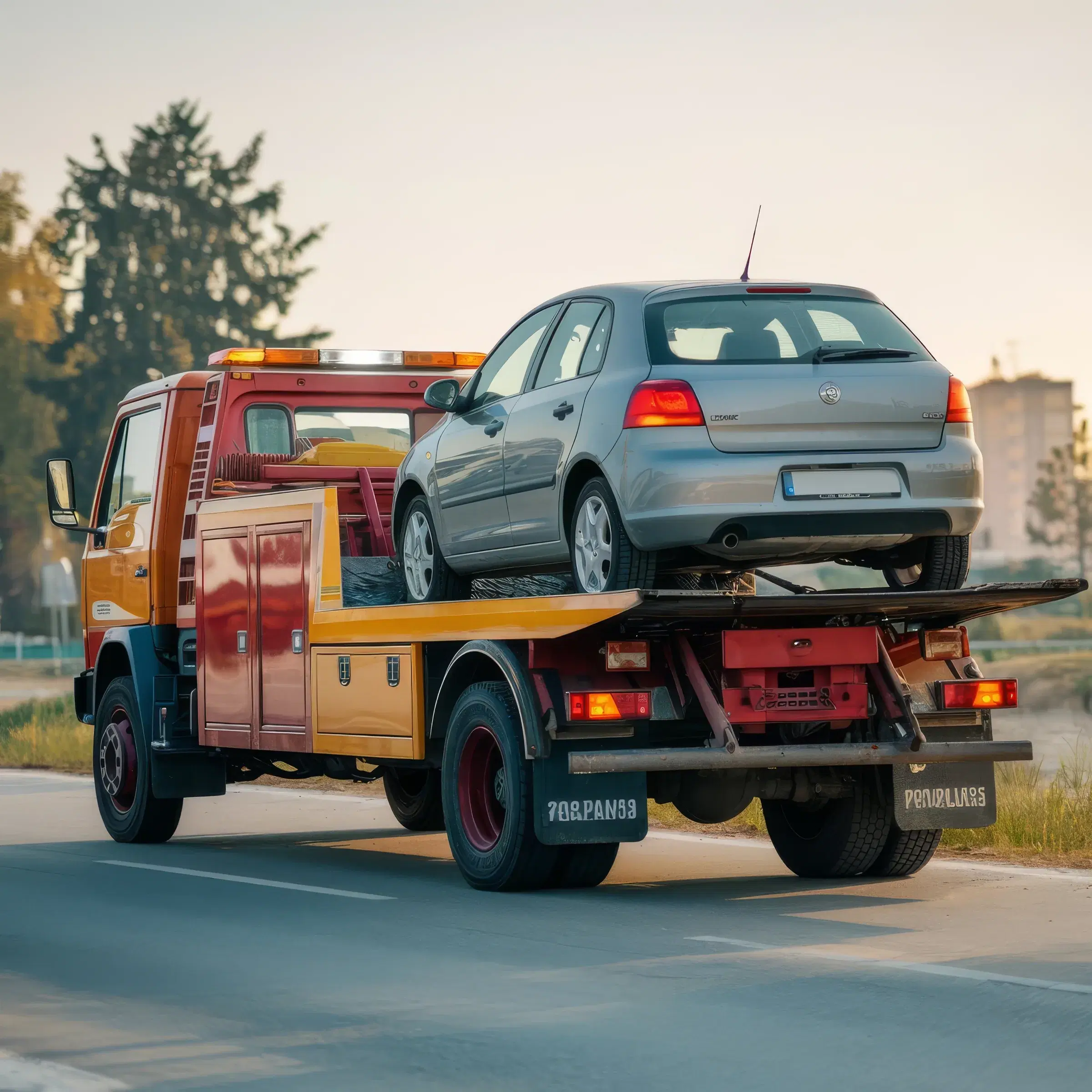 Satha Express towing and vehicle recovery truck